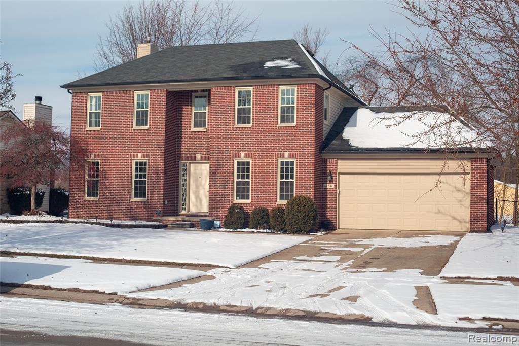 47546 Belmont Drive, Belleville, MI 48111 — front exterior