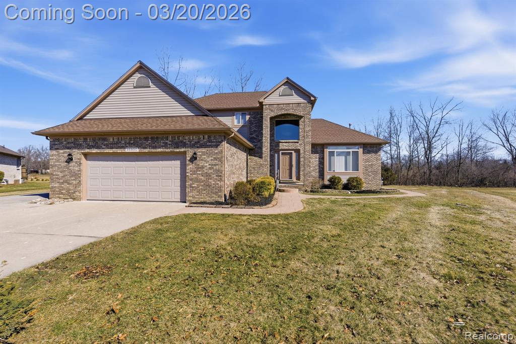 35950 Tamarack Court, New Baltimore, MI 48047 — front exterior