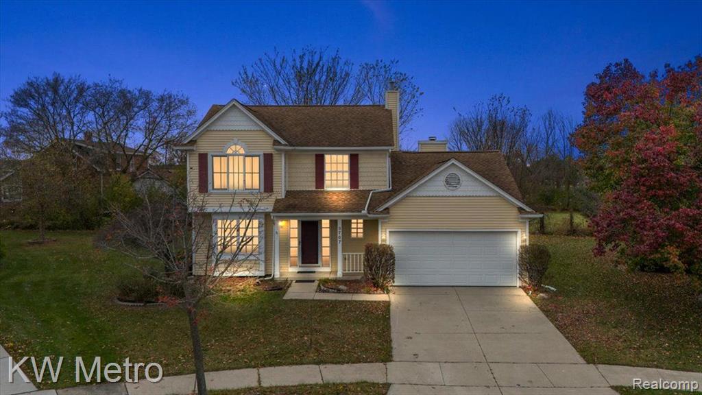3767 PARKLAWN Drive, Canton, MI 48188 — front exterior