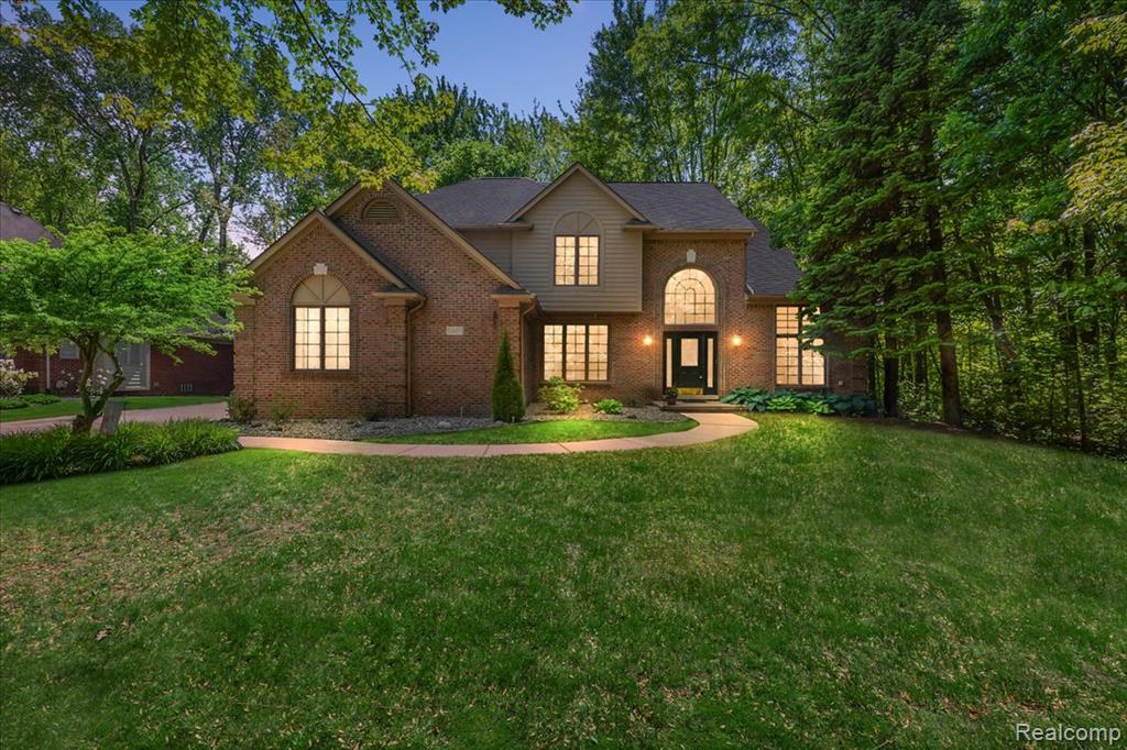 53629 WAYBURN Court, Utica, MI 48315 — front exterior