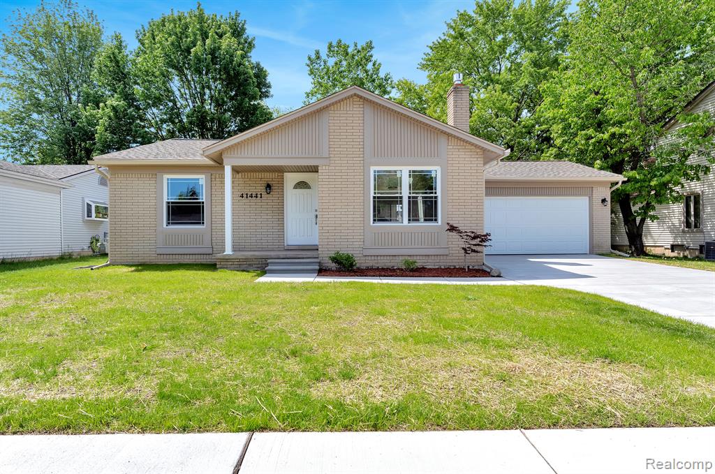 41441 Cumberland Drive, Canton, MI 48188 — front exterior