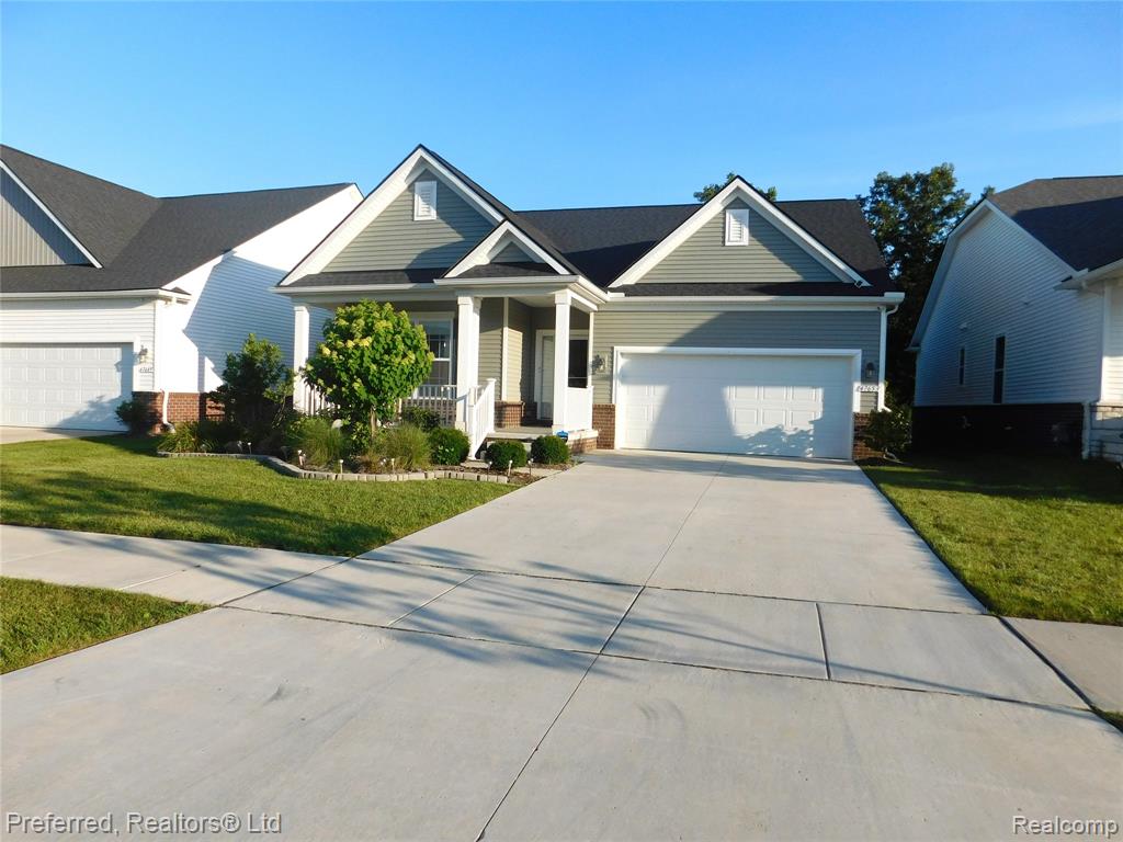 47653 Fowler Creek Drive, Canton, MI 48188 — front exterior