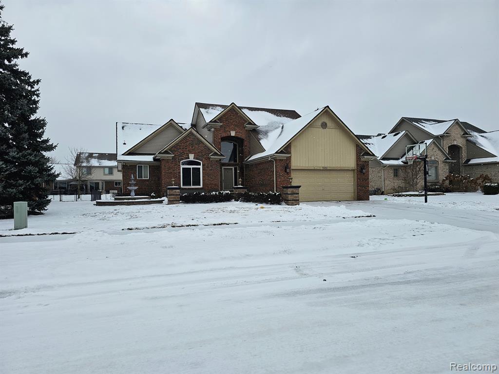 50452 MADISON Drive, Macomb, MI 48044 — front exterior