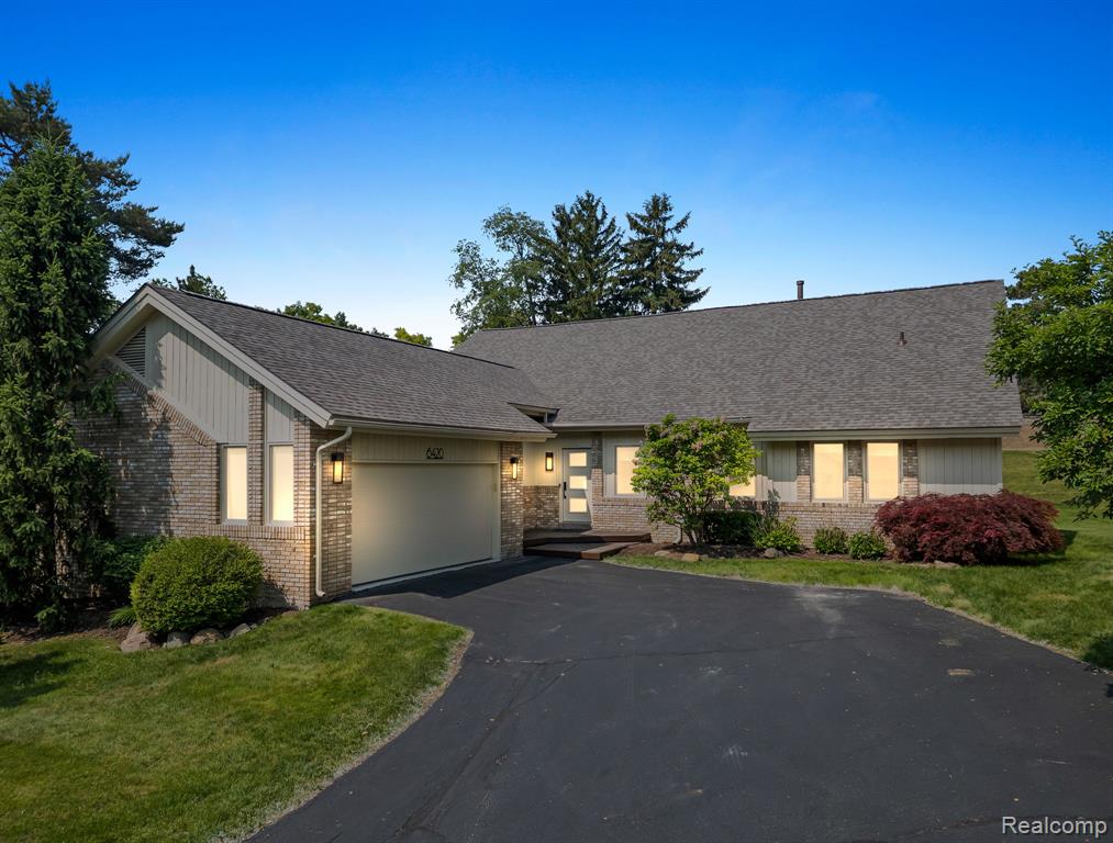 6420 Apple Grove Lane, Bloomfield Hills, MI 48301 — front exterior