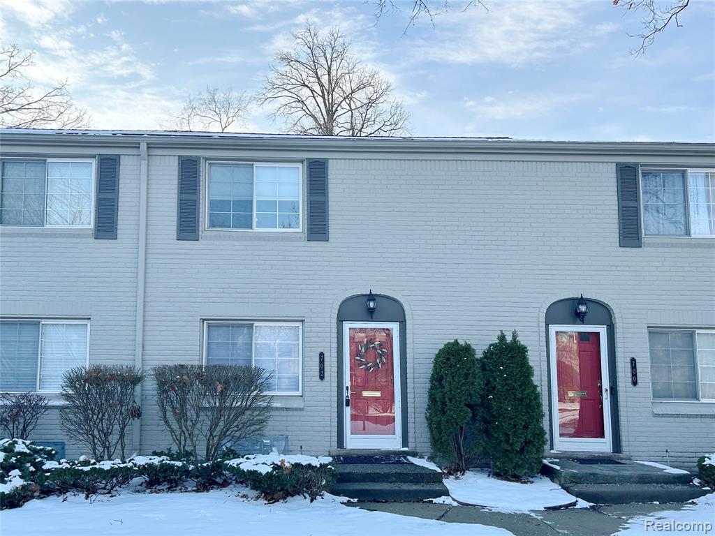 702 Graefield Court, Birmingham, MI 48009 — front exterior