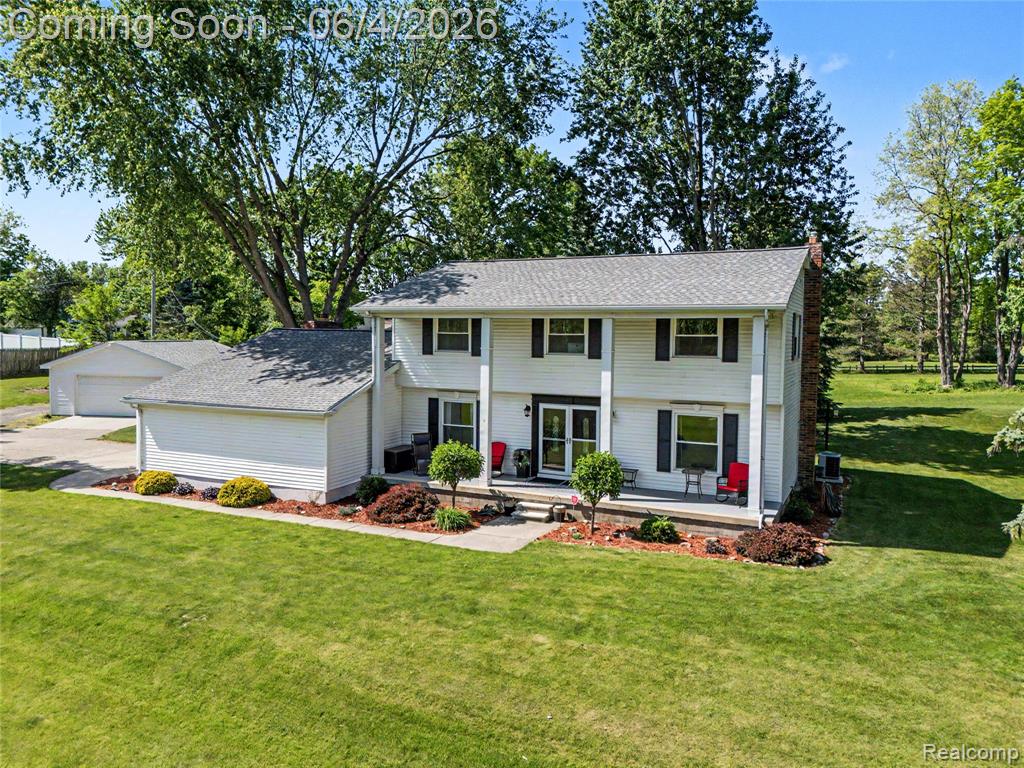 4393 E Cook Road, Grand Blanc, MI 48439 — front exterior