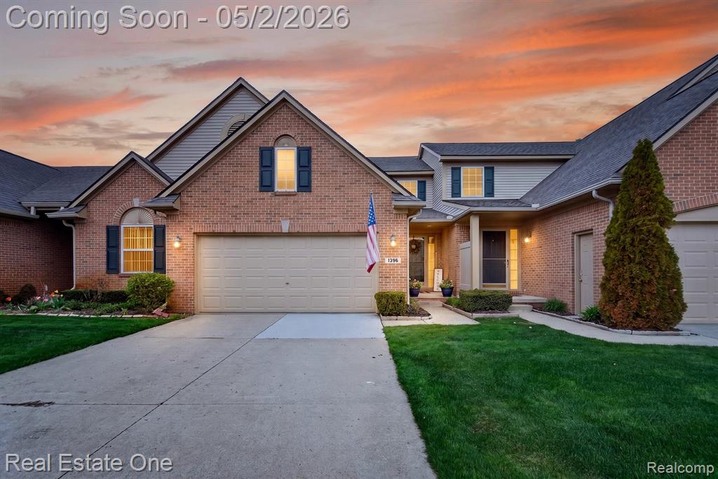1396 Waverly Drive, White Lake, MI — front exterior