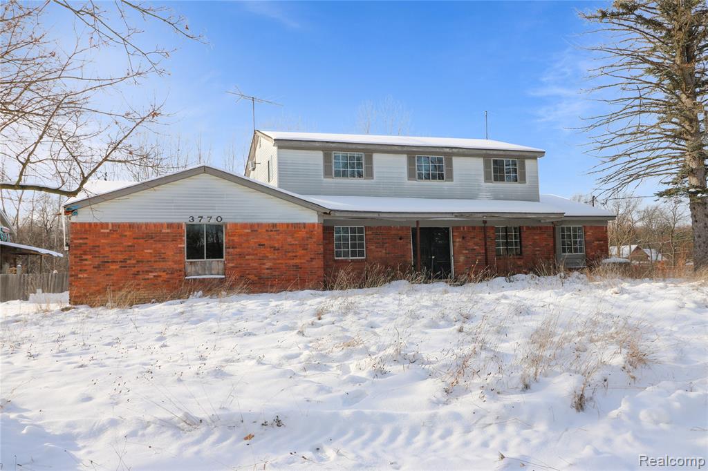 3770 Reese Road, Ortonville, MI 48462 — front exterior
