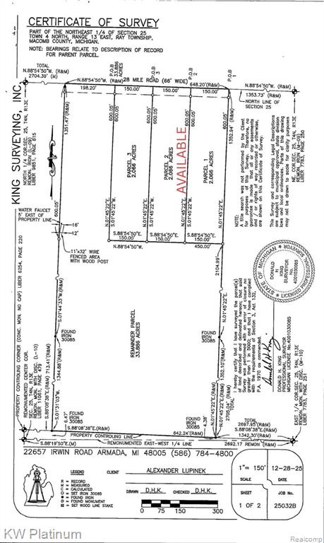 VACANT 2 - 28 Mile Road, Ray, MI 48096 — Photo 2