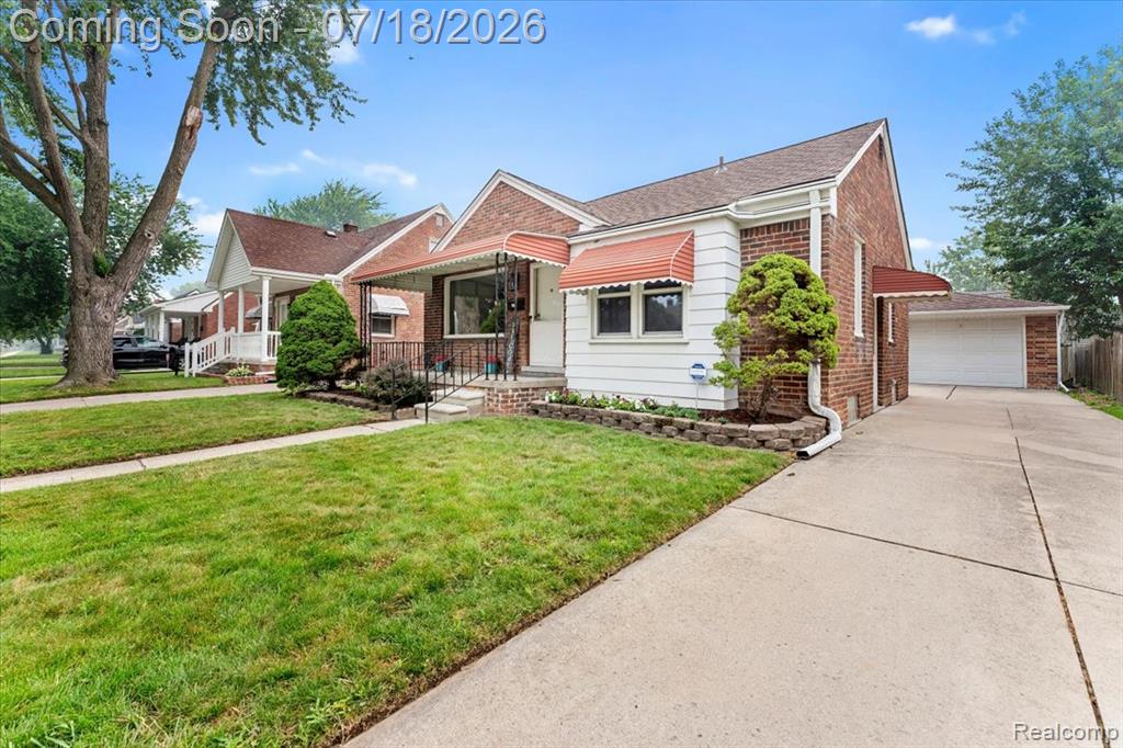 4191 Duplex Avenue N, Lincoln Park, MI 48146 — front exterior