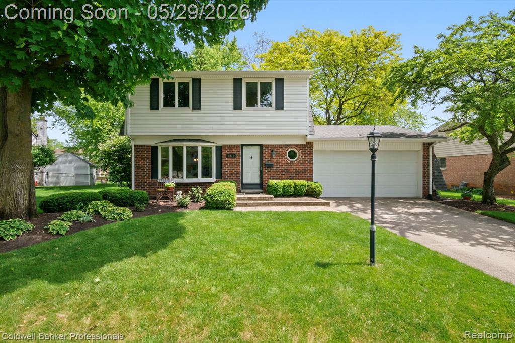 9310 Oakcliffe Drive, Plymouth, MI 48170 — front exterior
