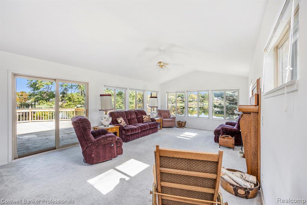 Three Season Sunroom with amazing lake views!