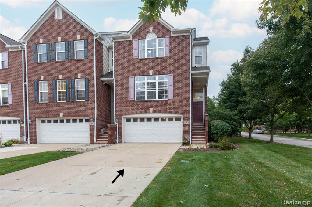 581 CHERRY ORCHARD Road, Canton, MI 48188 — front exterior
