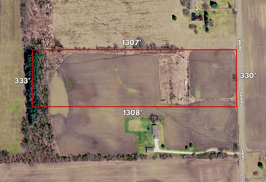 8210 Cade Road, Brown, MI 48416 — front exterior