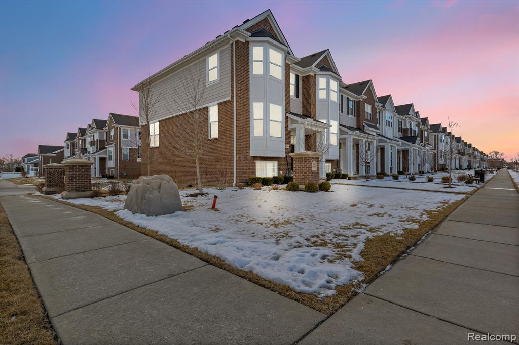 49549 CHERRY HILL Road, Canton, MI 48188 — front exterior