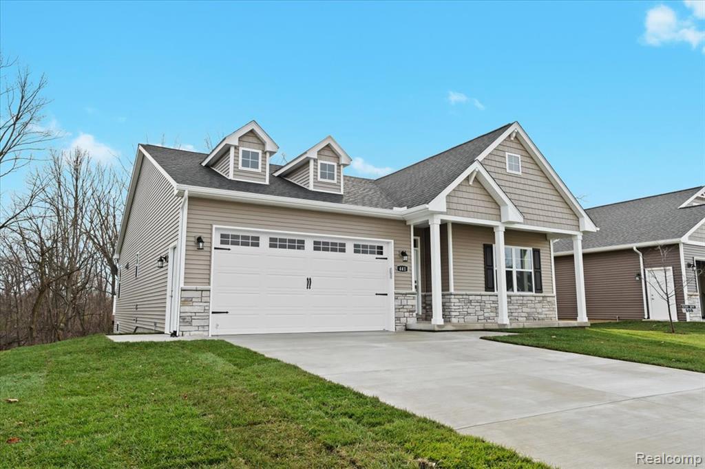 441 Jubilee Drive, Whitmore Lake, MI 48189 — front exterior