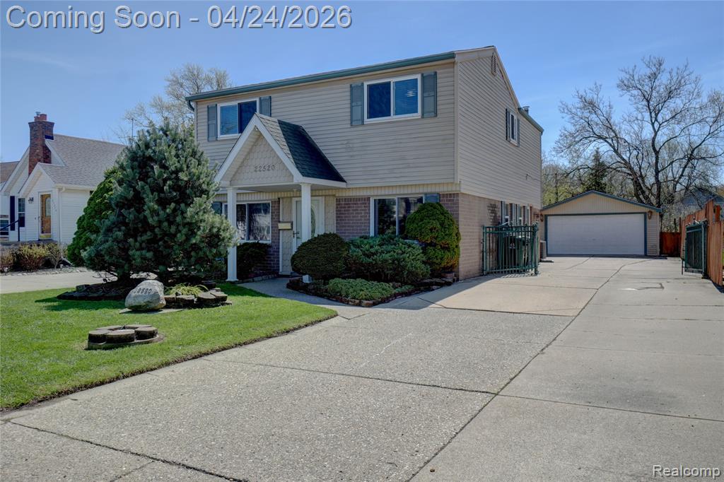 22520 E 13 Mile Road, Saint Clair Shores, MI 48082 — front exterior