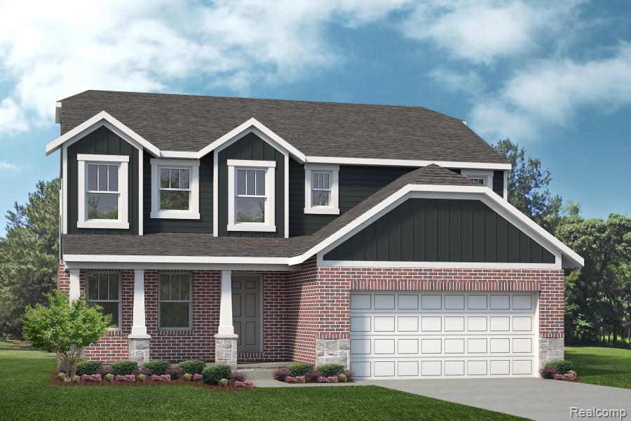 6112 N TRAILWOODS Drive, Ann Arbor, MI 48103 — front exterior
