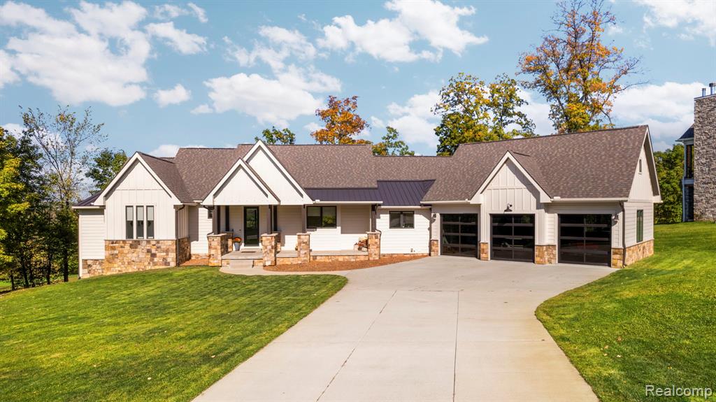 9069 Preserve Drive, Fenton, MI 48430 — front exterior