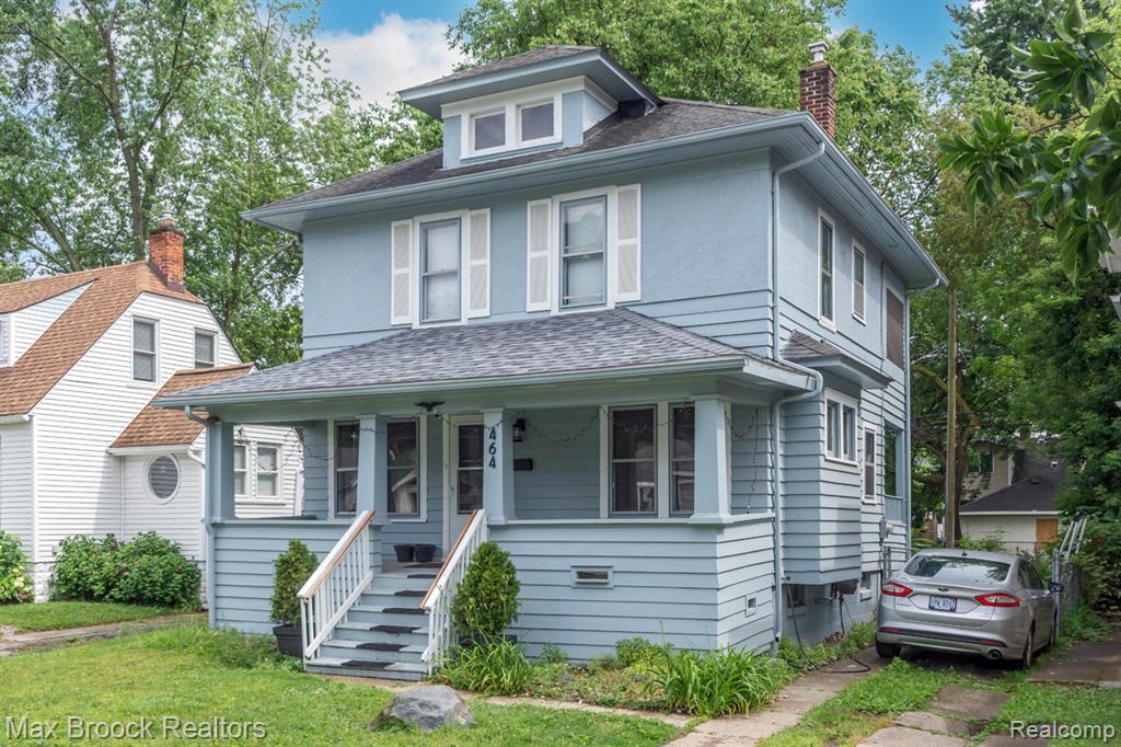 464 E CAMBOURNE Street, Ferndale, MI 48220 — front exterior