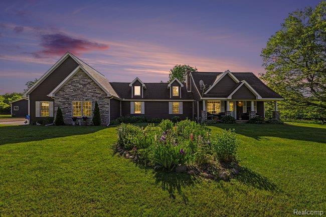 5793 Maple Grove Road, MI — front exterior