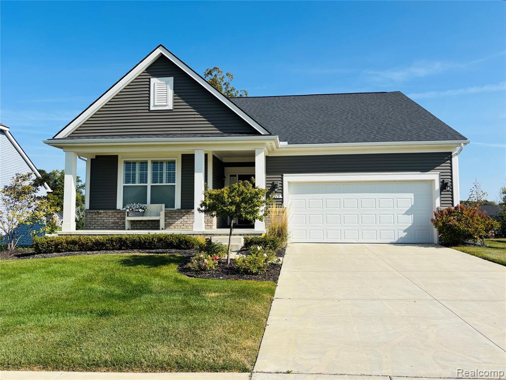 8215 Carston Lane Lane, Green Oak, MI 48116 — front exterior