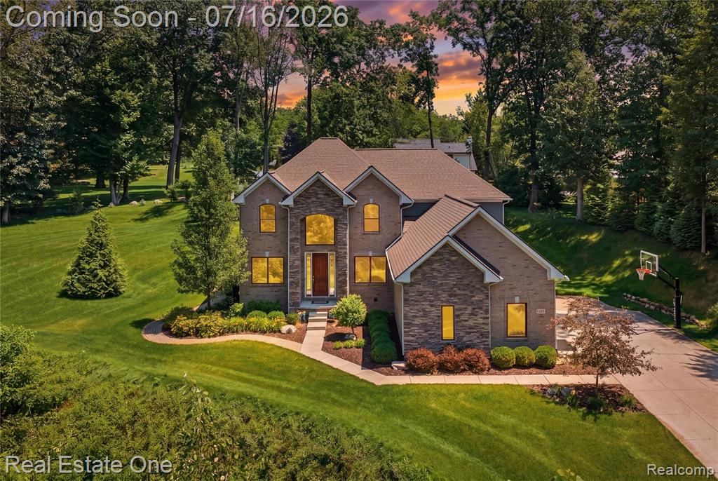 5575 Ciderberry Drive, Brighton, MI 48116 — front exterior