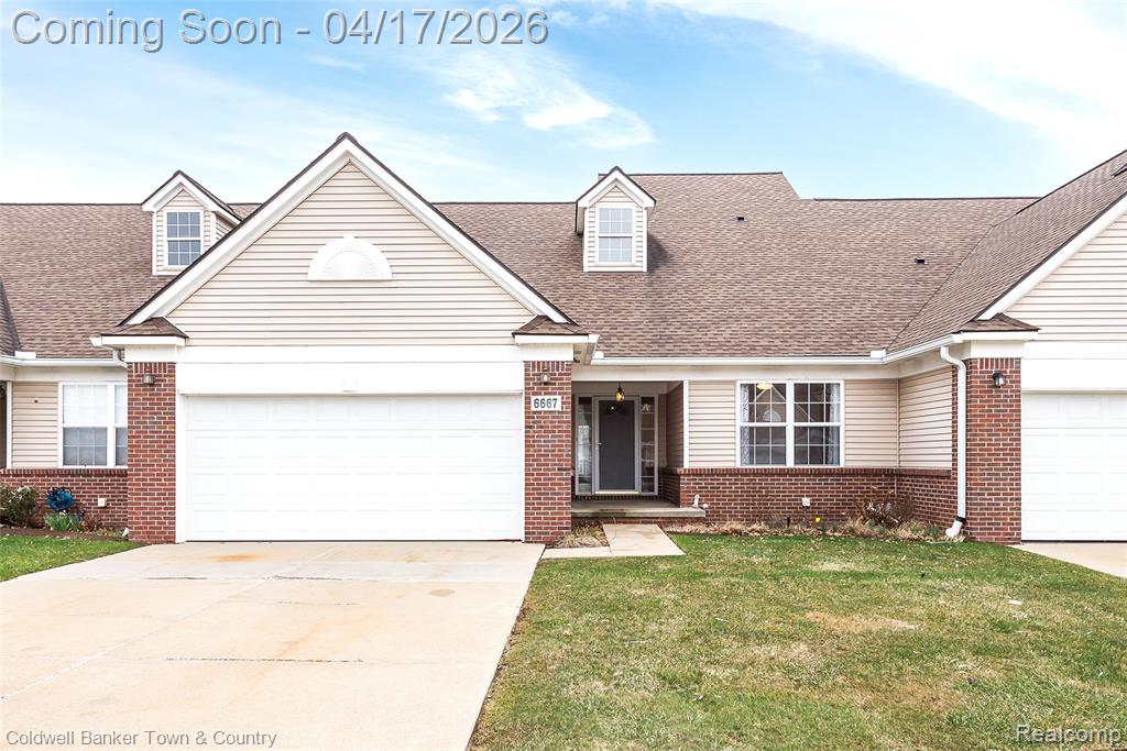 6667 Cortland Avenue, 56, Brighton, MI 48114 — front exterior