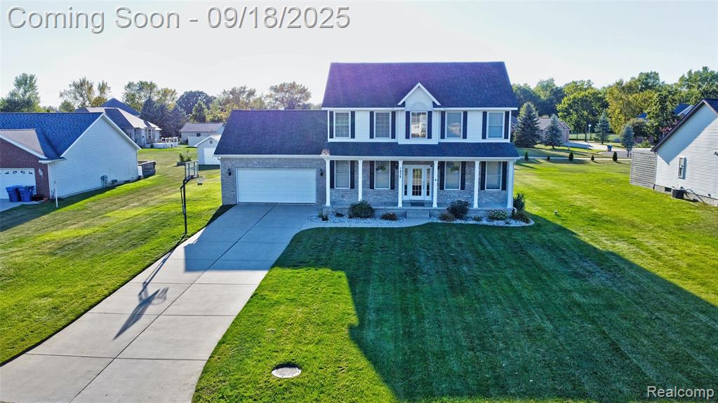 7438 Peppermill Drive, Swartz Creek, MI 48473 — front exterior