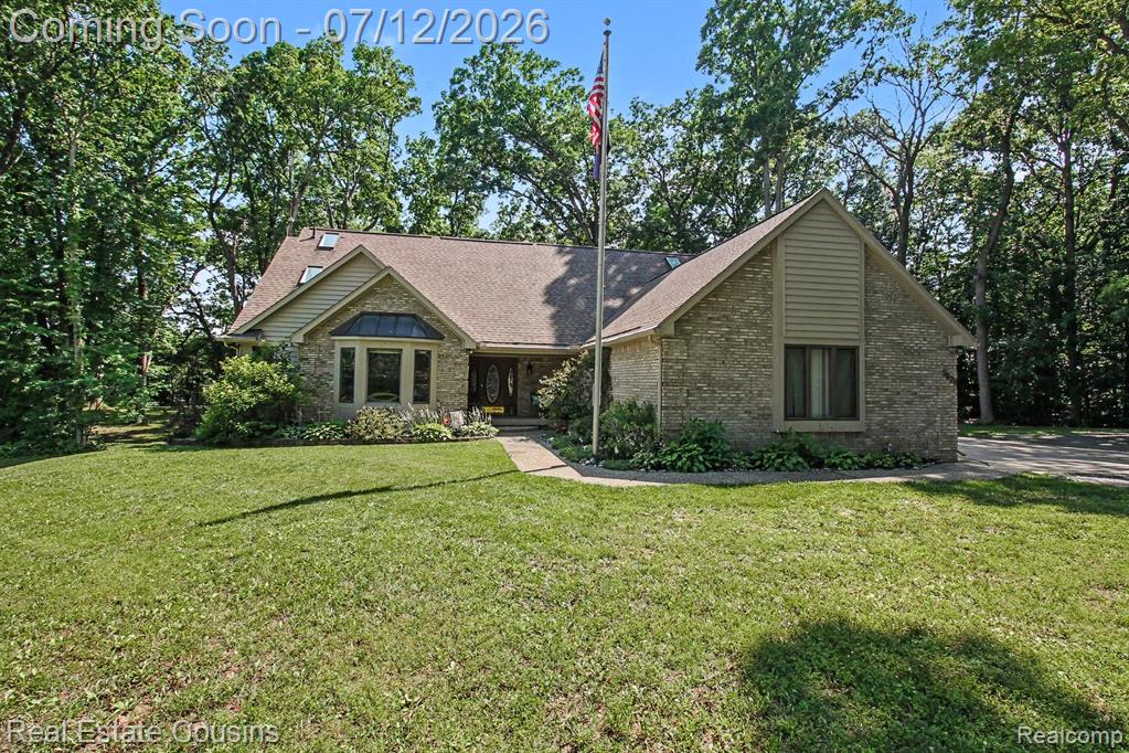 9828 Whisperwood Lane, Brighton, MI 48116 — front exterior