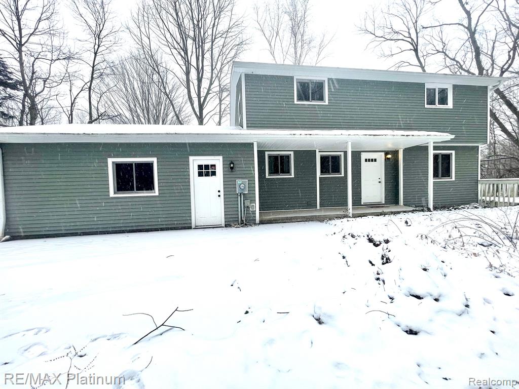 1269 N LAKE PLEASANT Road, Attica, MI 48412 — front exterior