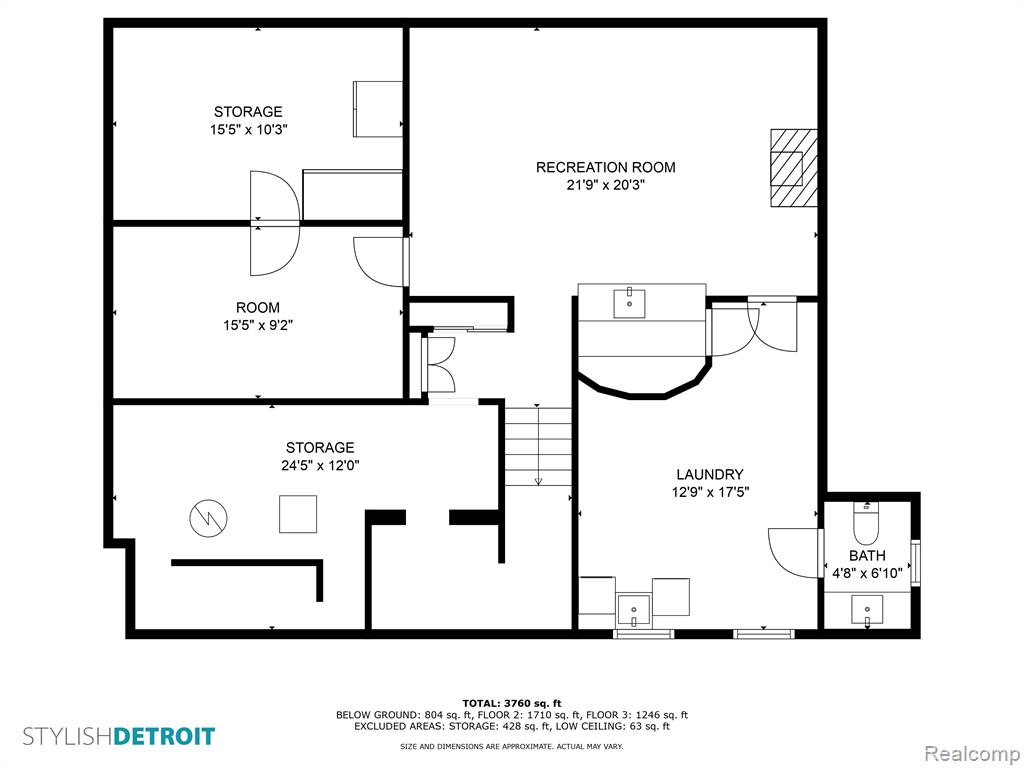 8691 E OUTER Drive, Detroit, MI 48213 — Photo 49