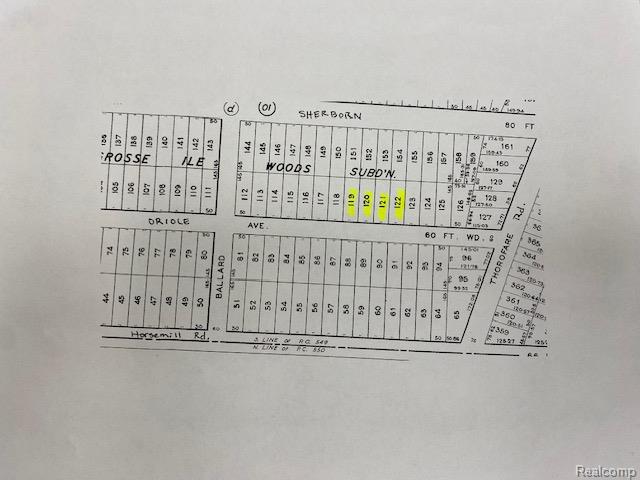 VACANT Oriole Avenue, Grosse Ile, MI 48138 — front exterior