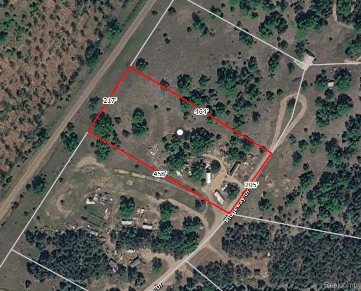 V/L Ridgeway Drive, Thompsonville, MI 49683 — front exterior