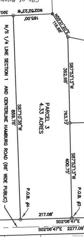 Parcel 03 Hamburg Road, Brighton, MI 48116 — front exterior