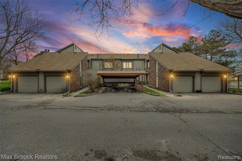 7443 Brynmawr Court, West Bloomfield, MI — front exterior