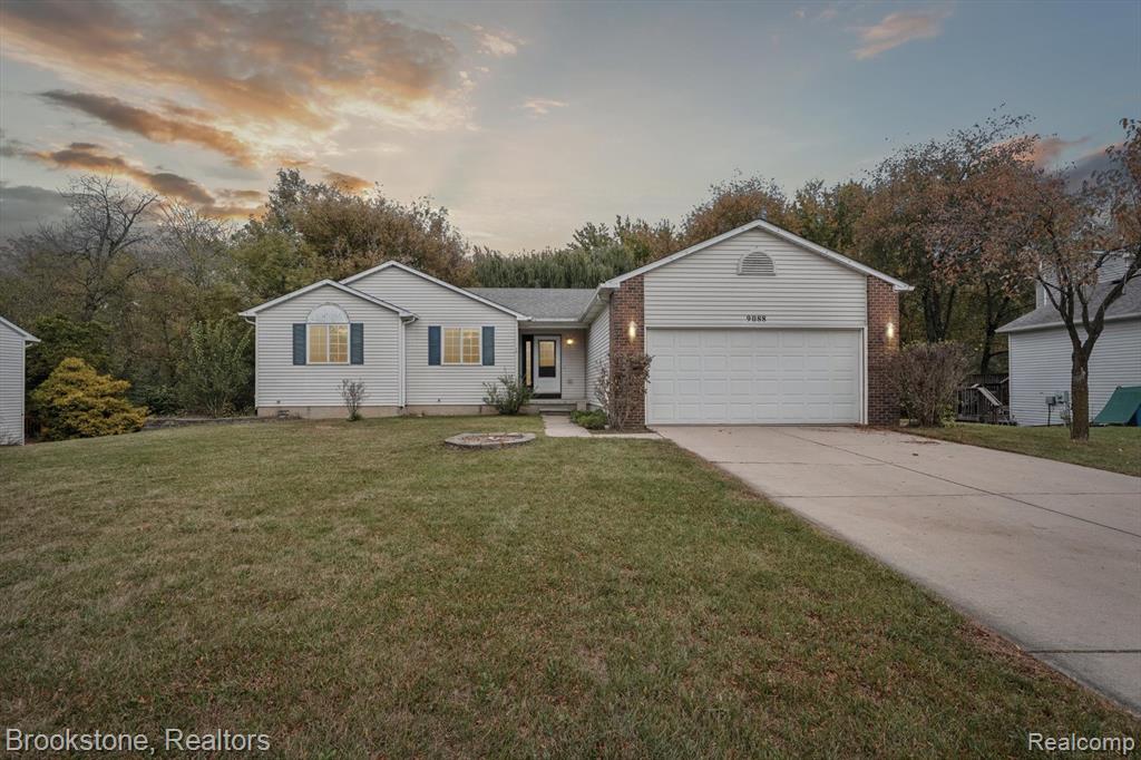 9088 Posey Drive, Whitmore Lake, MI 48189 — front exterior