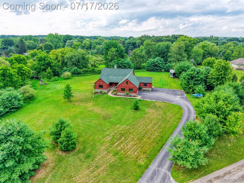 7200 Wiggins Road, Howell, MI 48855 — front exterior