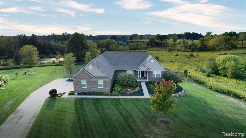 5850 Tyler Court, Dexter, MI 48130 — front exterior