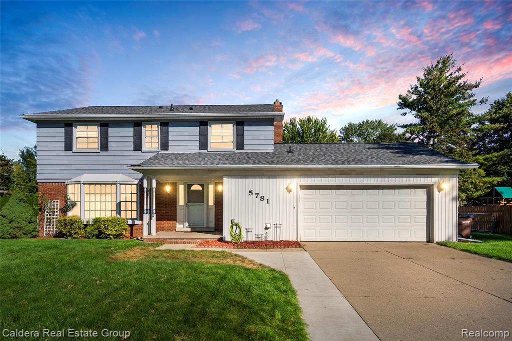 5781 Harlowe Drive, Shelby Twp, MI 48316 — front exterior