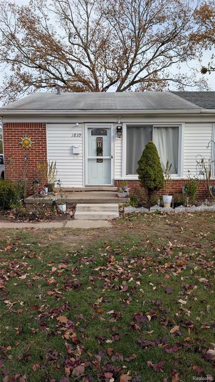 1839 Ackley Avenue, Westland, MI 48186 — front exterior