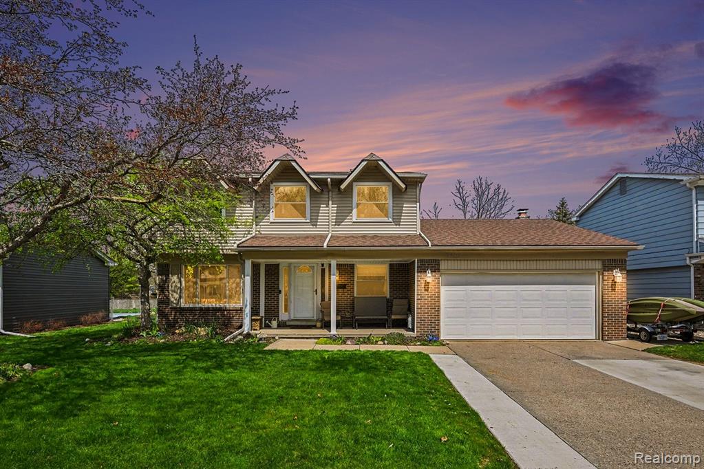 42942 Barchester Road, Canton, MI 48187 — front exterior