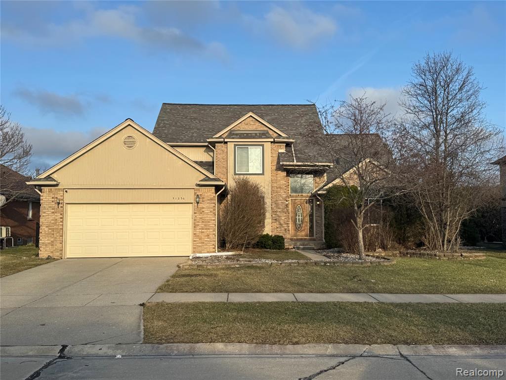 51336 Pinewood Drive, Macomb, MI 48042 — front exterior