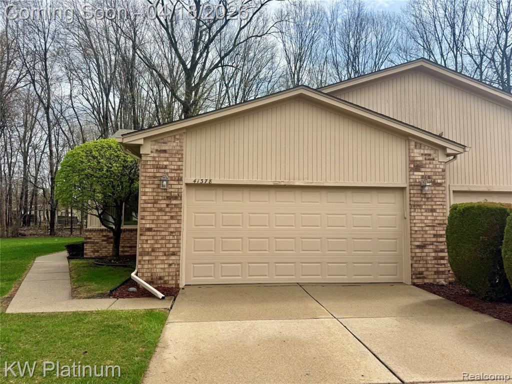 41378 Fortuna Drive E, 125, Clinton Twp, MI 48038 — front exterior