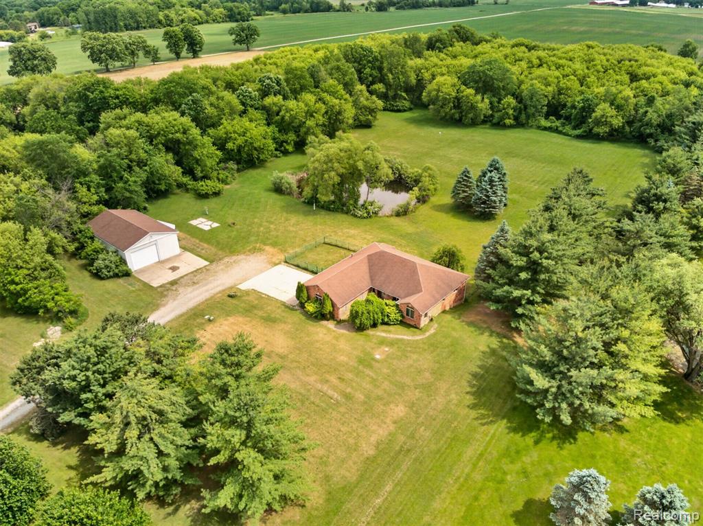 8558 37 Mile Road, Romeo, MI 48065 — front exterior