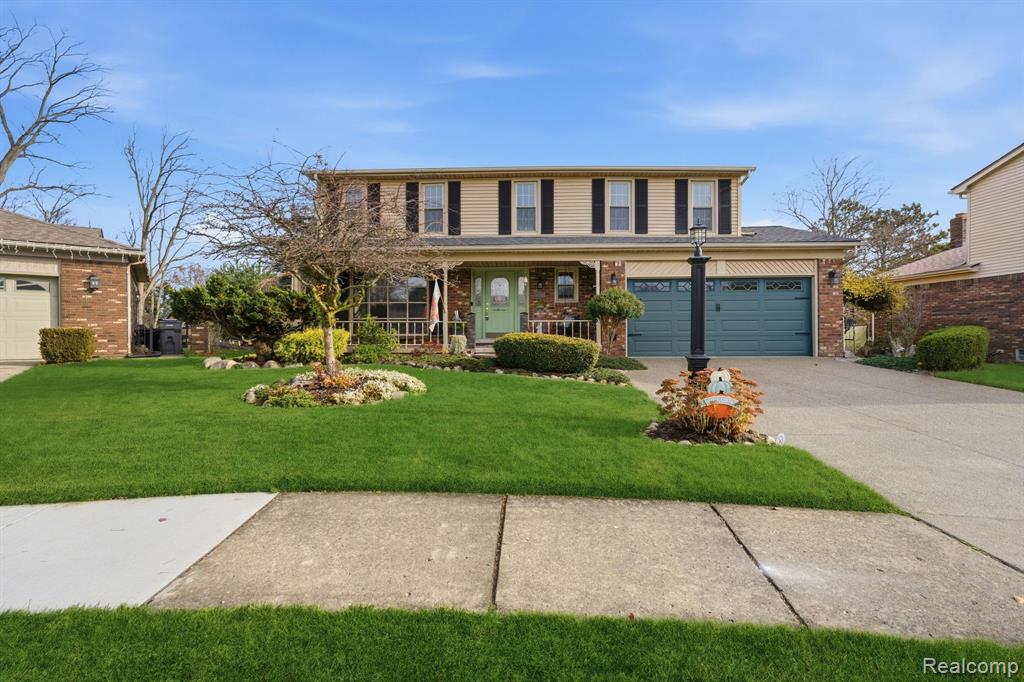 44388 Thunder Bay Drive, Clinton Twp, MI 48038 — front exterior