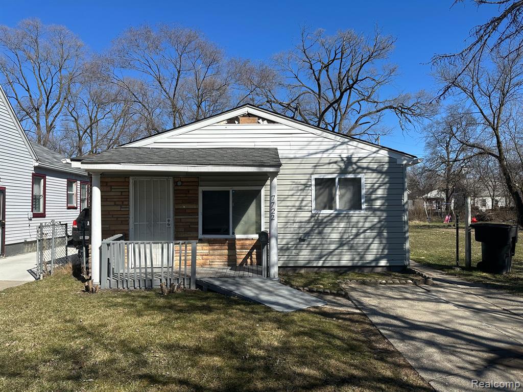 7722 BRACE Street, Detroit, MI 48228 — front exterior