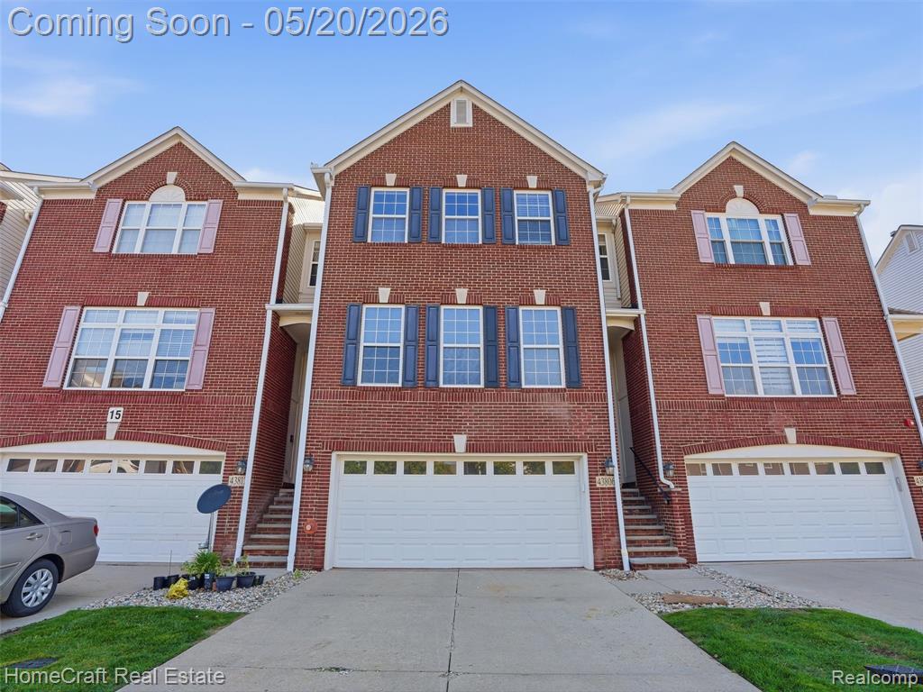 43806 CHERRY GROVE Court E, Canton, MI 48188 — front exterior