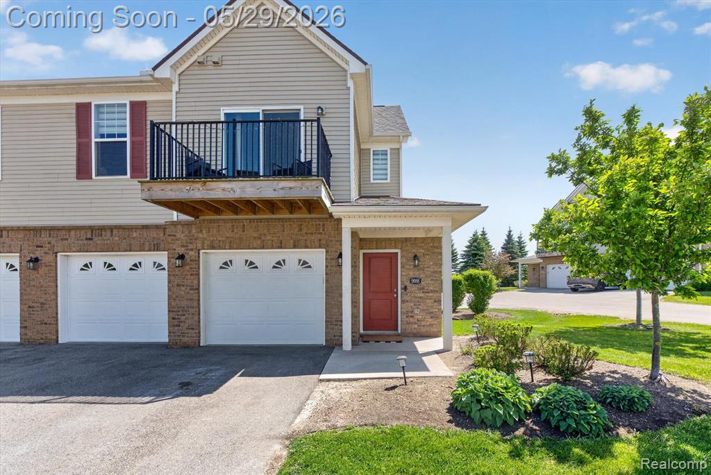 9988 Ridge Run Street, Howell, MI 48855 — front exterior