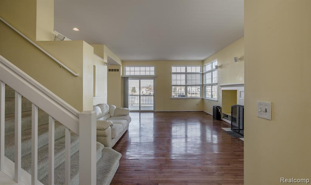 View when entering the home